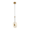 Lampa wisząca SUNBLAST - LED 20 cm, złota