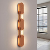 Kinkiet CHAIN 91 ochra czerwona LED 3000K