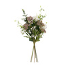 Lilac Mixed Wrapped Bouquet 210x310x750mm