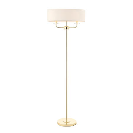 Nixon Floor Lamp Brass