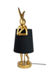 KARE lampa stołowa RABBIT 68 cm złota / czarna