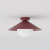 MONO 1S PLAFON BURGUNDY OPAL