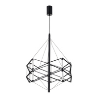 Lampa wisząca SPACE LED czarna 60 cm