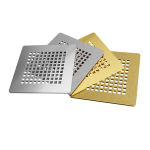 Kratka odpływowa 13X13 GOLD polerowany