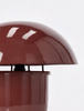 BIZZOTTO lampa stołowa KOPPEL 27 czerwona - 2 szt.