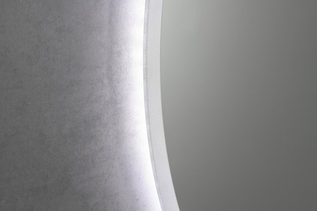 URSA lustro z oświetleniem LED średnica 70cm, czujnik dotykowy, ściemnialne