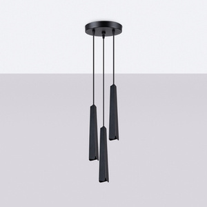 Lampa wisząca PRYSM 3P czarna