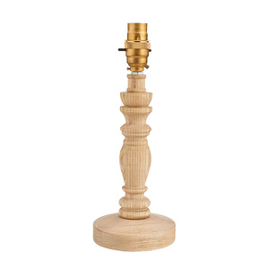 Bibury Table Lamp Base Natural Ash