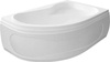 CIDLINA 150 wanna 150x105x45cm, prawa, biały