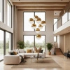Lampa wisząca FLASH L złota 40 cm