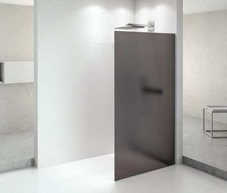 ARCHITEX CHROM walk-in, 1062 mm, szkło mat dymione