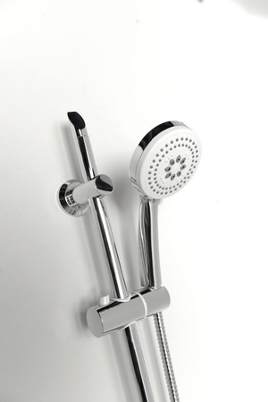 SUNRA zestaw prysznicowy z mydelniczką, chrom