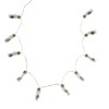 Sabrosa 10 LED String w/Pinecones in Jars L1300mm