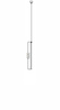 Lampa wisząca ORGANO 60 chromowana - LED, metal