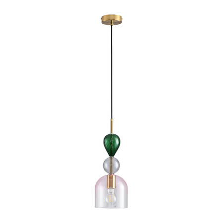 Lampa wisząca PASTELLO PINK kolorowa 15 cm