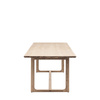 Craft Ext Dining Table Smoked 2000/2500x950x750mm
