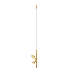 Lampa ścienna LED FLORENCE złota 86 cm - nowoczesny kinkiet dekoracyjny
