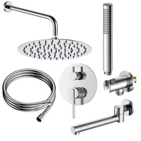 Zestaw prysznicowy podtynkowy trzyfunkcyjny