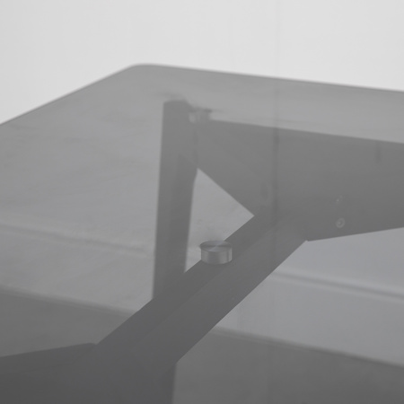 Prostokątny stół Blair, czarny, 1200 x 800 x 750 mm