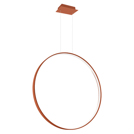 Lampa wisząca RIO 78 ochra czerwona LED 4000K