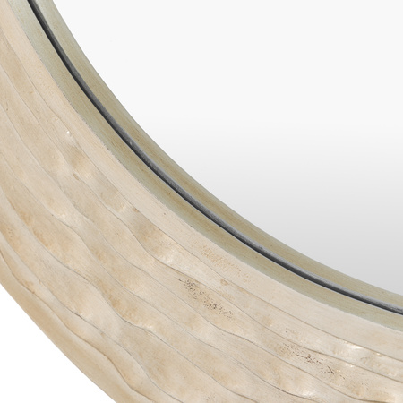 Cresta Round Mirror champagne900x40x900mm