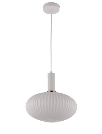 LAMPA WISZĄCA LOFT BIAŁA FLORI