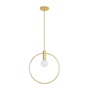 Lampa wisząca BELLA 25 - złoty ring