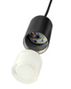 MOOSEE lampa wisząca FLUSSO 4 czarna