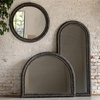 Pimlico Arch Overmantle Black Wash 1200x1000mm