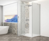 TRINITY CHROME kabina prysznicowa 800x800mm, szkło matowe, lewe