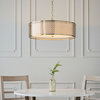 Cordero Pendant Light Gold/White