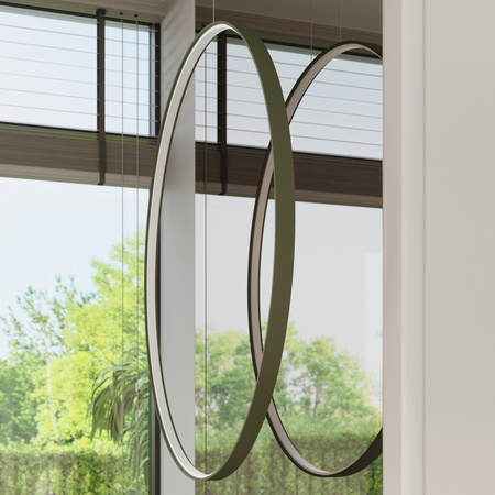 Lampa wisząca RIO 110 zielona oliwka LED 3000K