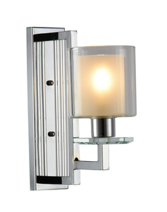 LAMPA ŚCIENNA KINKIET CHROMOWANY MANHATTAN W1