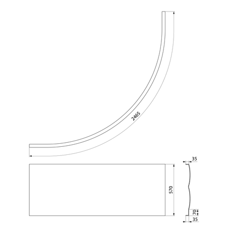 SIMONA 150 obudowa czołowa