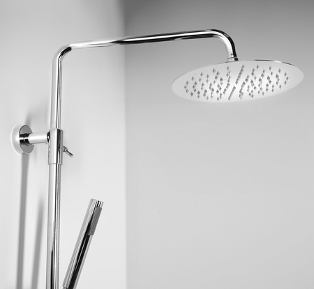 Zestaw prysznicowy z baterią termostatyczną, chrom