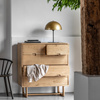 Craft 5 Drawer Chest Natural 950x450x1060mm
