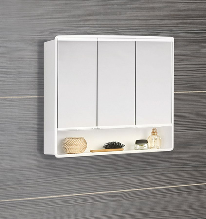 LYMO szafka z lustrem 58x49x14,7cm, plastik