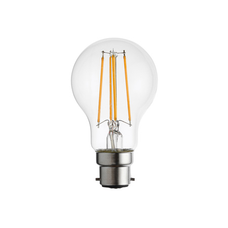 B22 LED Filament GLS Clear glass