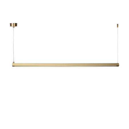 Lampa wisząca BEAM-100 LED -złota oprawa liniowa 4000K
