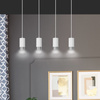 FUMIKO 4 WH/CHROME