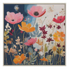 Modern Melody Framed Canvas 610x30x610mm