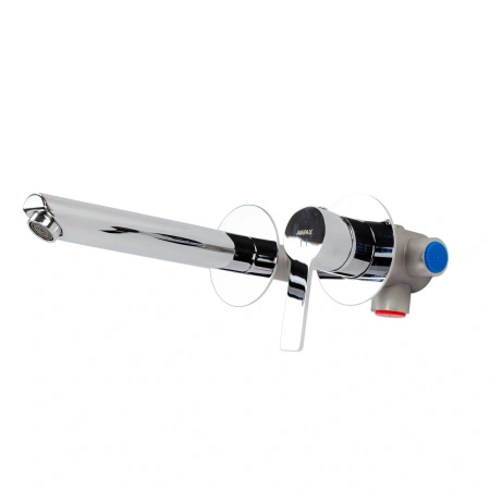 Bateria umywalkowa podtynkowa, chrom