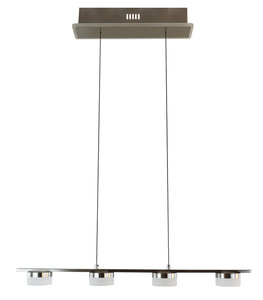 7066-503 Lampa wisząca czwórka CASSIS nikiel-mat