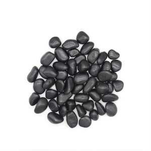 Kamień OTOCZAK 2-3 cm 10 kg polerowany    czarny