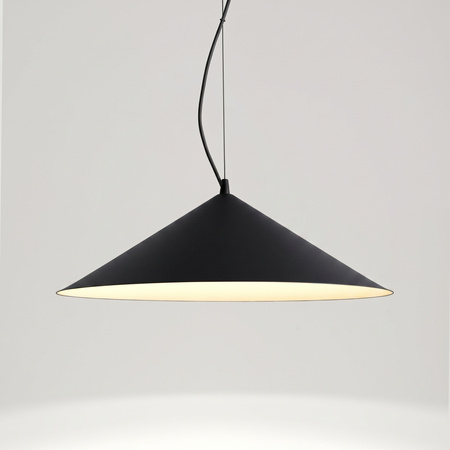 Lampa wisząca FINT czarna LED 4000K