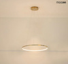MOOSEE lampa wisząca RING SLIM 40 złota