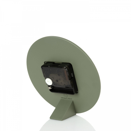 Arabic Mantel Clock Lichen Green 6in