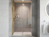 LUXOR GOLD MATT drzwi 1100mm, szkło czyste