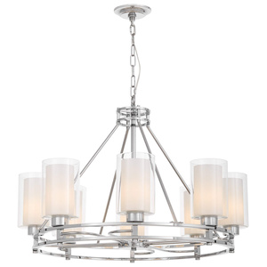 NOWOCZESNA LAMPA WISZĄCA CHROMOWANA MARIETTA W8