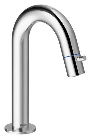 Lumi Bateria umywalkowa do zimnej wody C-wylewka medium (Chrom)